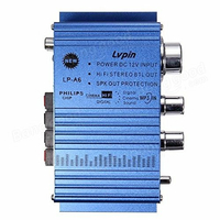 Wzmacniacz samochodowy Lvpin LP-A6 Mini 2CH Hi-Fi DVD widok z góry