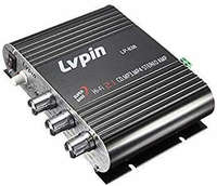 Wzmacniacz samochodowy stereo Casavidas Lvpin LP-838 200W 2.1 widok z lewej strony