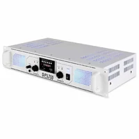 Wzmacniacz SkyTec SPL700 z 3-pasmowym EQ 700W LED USB widok z boku