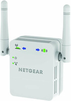 Wzmacniacz sygnału Netgear WN3000RPV3 300Mbs widok z przodu