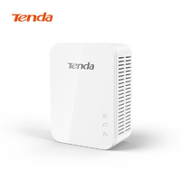 Wzmacniacz sygnału WiFi Tenda P3 AV1000 1000Mbps widok z przodu