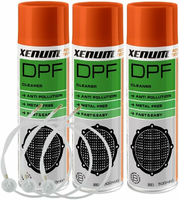 Xenum DPF Cleaner 3 x 400 ml – płyn do czyszczenia filtra DPF/FAP z sondami