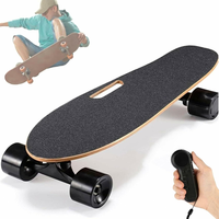 XUXIAO elektryczna deskorolka longboard z pilotem, 22 km/h, zasięg 8 km
