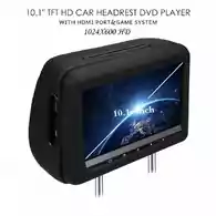 Zagłówek LCD poduszka DVD HDMI USB 10.1 cali