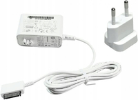 Zasilacz Delta Electronics ADP-18TB 12V 1.5A biały widok z przodu,