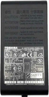 Zasilacz Toshiba PA3083U-1ACA 15V 5A  6,3 / 3,0 mm widok z przodu
