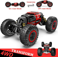 Zdalnie sterowany samochód wyścigowy BEZGAR BZR 15 1:14 4WD RC widok z przodu.