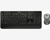 Zestaw bezprzewodowej klawiatury i myszki LOGITECH MK520 widok z góry 