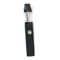 Zestaw startowy eGo F6 Vape Pen 2ml CASE czarny widok z przodu.