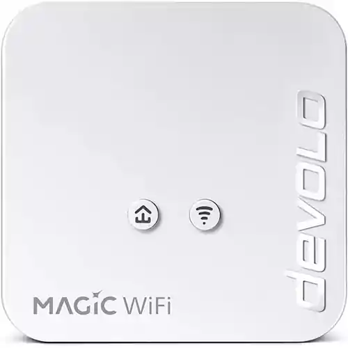 Adapter powerline WLAN Devolo Magic 1 WiFi mini 1.25 GBit/s widok z przodu