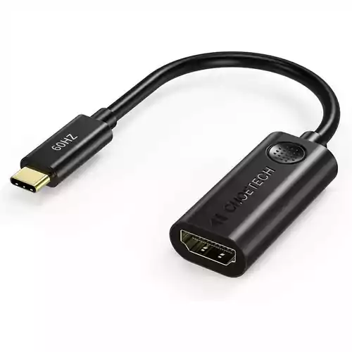 Adapter USB C na HDMI 4K 60Hz Choetech V-HUB-H04 widok z przodu