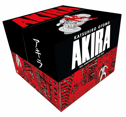 Akira 35th Anniversary Box Set – kolekcjonerska manga w twardej oprawie, 6 tomów