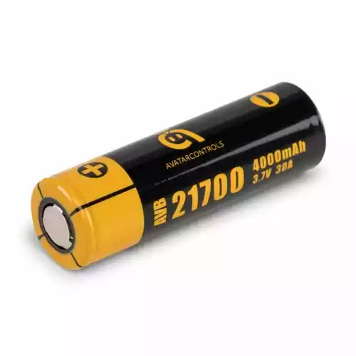 Akumulator bateria Avatar 21700 4000mAh 30A 3.7V widok z boku