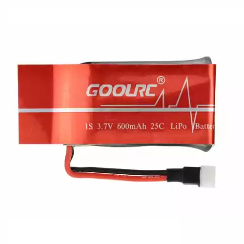 Akumulator GoolRC 3.7V 600mAh 25C LiPo widok z przodu