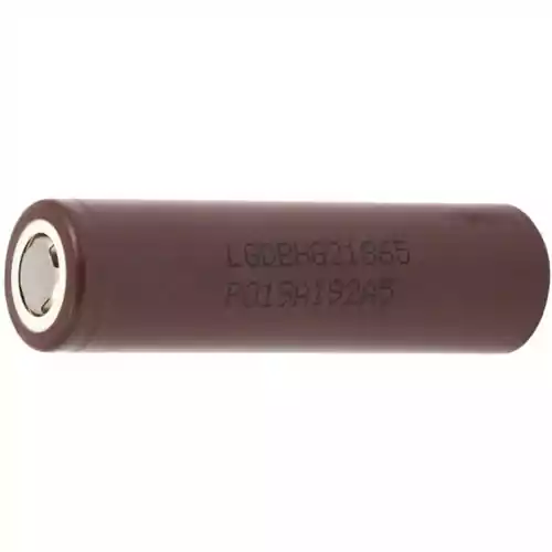 Akumulator LG Li-ion INR18650 HG2 3000mAh 3.6V widok z przodu