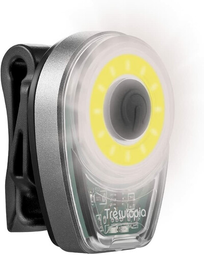 Akumulatorowa lampa sportowa na rękę do rowera Trèsu Topia Twinkler LED żółty widok z przodu