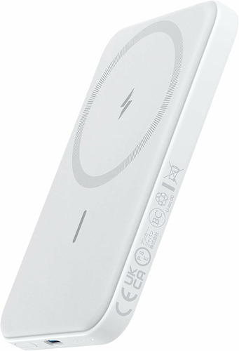 Anker 621 MagGo 5000 mAh – magnetyczny powerbank USB-C, biały