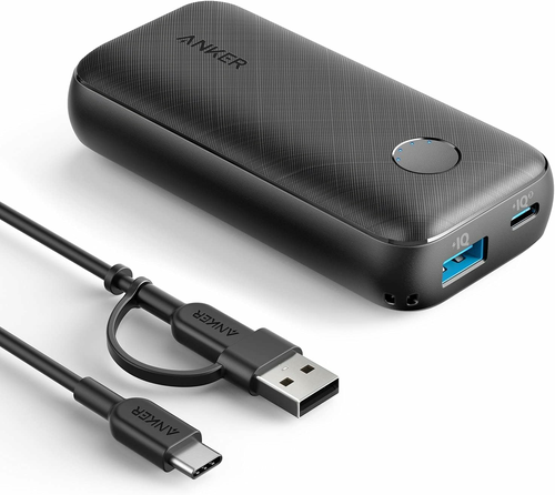 Anker PowerCore 10000 Redux powerbank USB-C 25 W, czarny