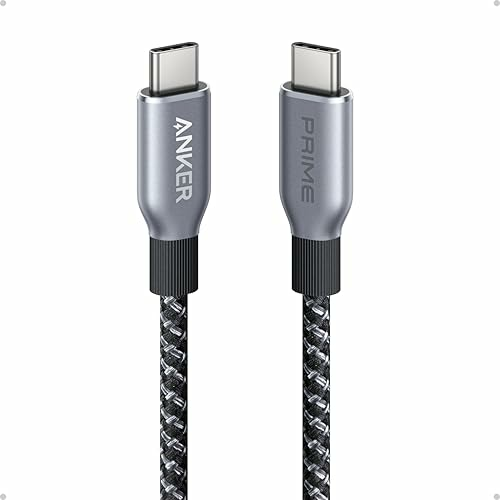Anker Prime kabel USB-C USB-C 240 W, nylon, 90 cm, czarny