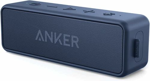 Anker Soundcore 2 - głośnik Bluetooth IPX7, 24h, granatowy
