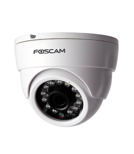 Bezprzewodowa kamera monitoringu IP Foscam FI9851P WiFi widok z przodu