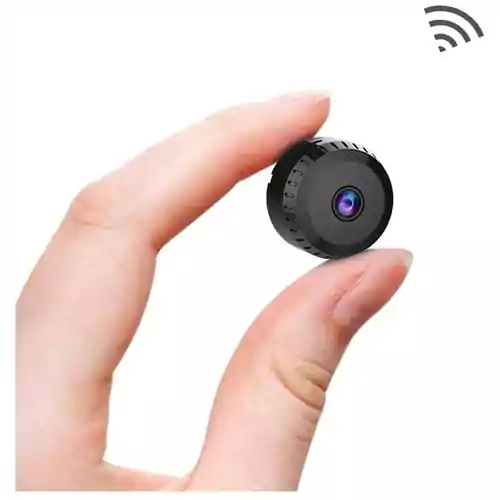 Bezprzewodowa kamera szpiegowska WiFi AOBO 1080P widok z przodu