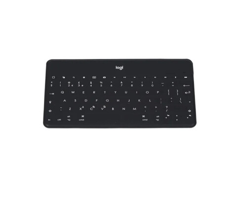 Bezprzewodowa przenośna klawiatura Logitech Keys-To-Go widok z przodu