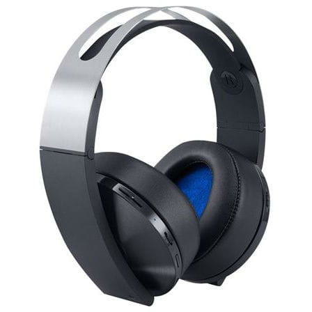 Bezprzewodowe słuchawki do konsoli Sony PS4 Platinum Wireless Headset 3D widok  z lewej strony