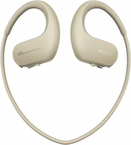 Bezprzewodowe słuchawki sportowe Sony Walkman NW-WS413 widok z przodu