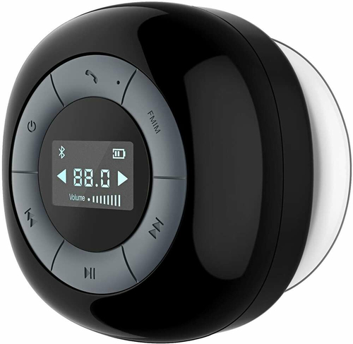 Bezprzewodowy głośnik radio prysznicowe VTIN VBS1-HE Bluetooth 4.0 FM widok z przodu