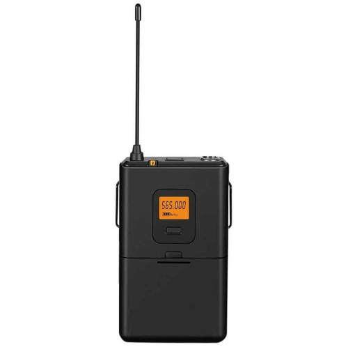 Bezprzewodowy system mikrofonu FIFINE K037 20-kanałowy UHF Bodypack widok z przodu.