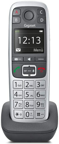 Bezprzewodowy telefon stacjonarny Gigaset E560H widok z przodu