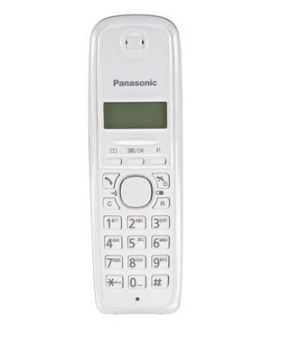 Bezprzewodowy telefon stacjonarny Panasonic KX-TGA161EX widok z przodu
