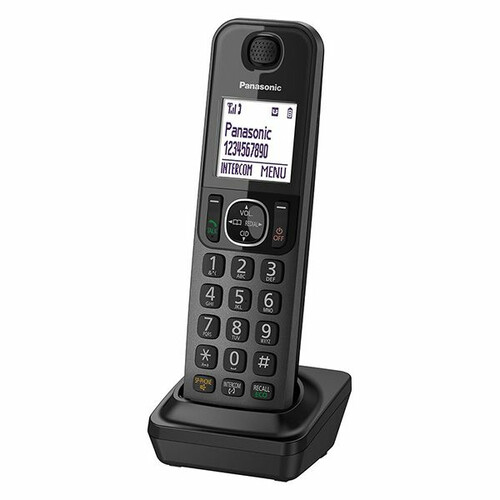 Bezprzewodowy telefon stacjonarny Panasonic KX-TGFA30EX widok z przodu