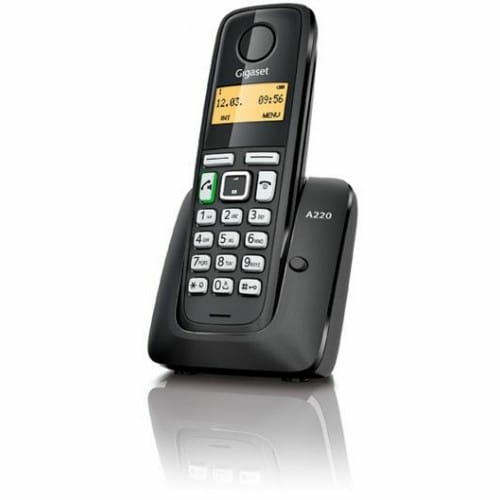 Bezprzewodowy telefon stacjonarny Siemens Gigaset AL220 A widok z prawej strony 