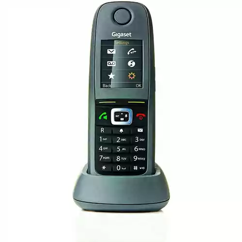 Bezprzewodowy telefon stacjonarny Siemens Gigaset R630H Pro widok z przodu