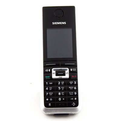 Bezprzewodowy telefon stacjonarny Siemens Gigaset SL55 widok z przodu