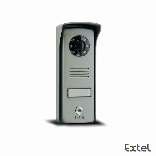 Bezprzewodowy wideodomofon Extel QB68 WiFi (sama kamera) widok z przodu