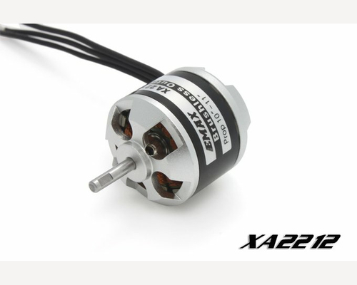 Bezszczotkowy silnik Emax XA2212 980KV 3S widok z przodu