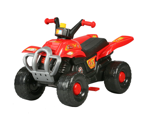 BJ Plastik Quad Gigant – quad na pedały dla dzieci od 3 lat, czerwony
