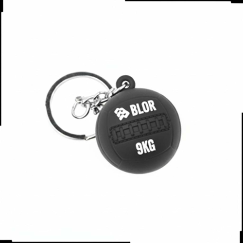 BLOR Breloczek Medball – kolekcjonerski gadżet fitness, czarny