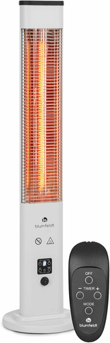 Blumfeldt Heat Guru Plus – promiennik podczerwieni 1200 W, biały