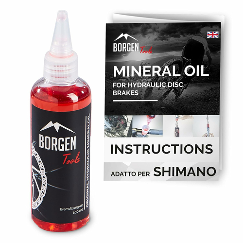 Borgen olej mineralny do hamulców tarczowych Shimano 100 ml