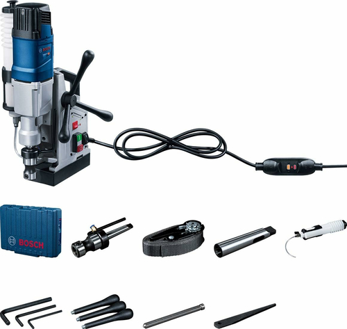 Bosch GBM 50-2 Professional – wiertarka magnetyczna 1200 W do metalu 50 mm, walizka