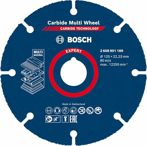Bosch Tarcza tnąca EXPERT Carbide Multi Wheel Ø 125 mm do szlifierki kątowej
