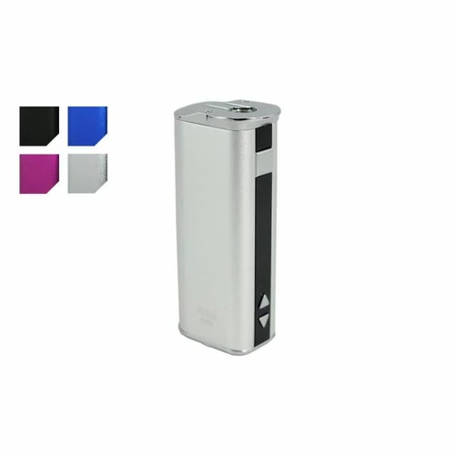 Box Mod Eleaf iStick 30W 2200mAh srebrny widok z przodu.