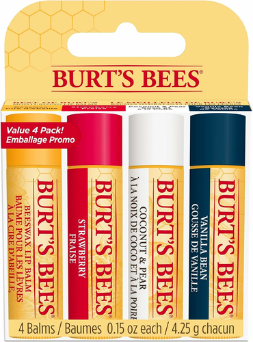 Burt's Bees Bit of Burts - zestaw 4 balsamow do ust