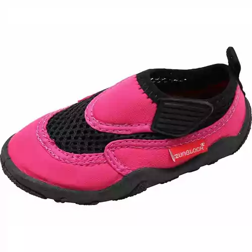 Buty plażowe dla dziecka Zunblock 6100545 rozmiar 22-23 różowe widok z boku