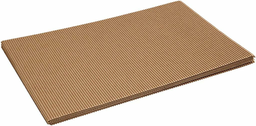 Creativ Company tektura falista 25 x 35 cm – 10 arkuszy, brązowa