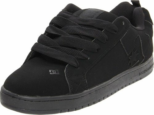 DC Shoes Court Graffik - męskie buty skateboardowe niskie czarne